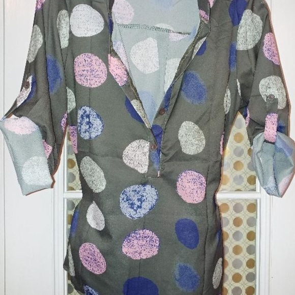 Tops - Polka-dot Blouse